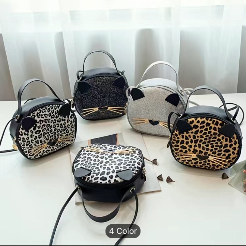 GIRL CASUAL CUTE CARTOON SEQUIN CROSSBODY